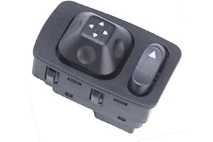 RAGBUSCLE Side Mirror Adjust Window Switch, Replace 901-5201, 0126312, 34103PF, 57746501, Compatible with Freightliner Centur