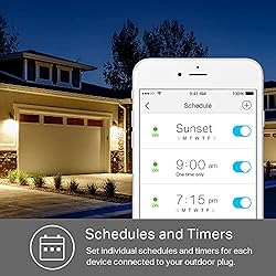 Kasa Outdoor Smart Dimmer Plug, IP64 Plug- in