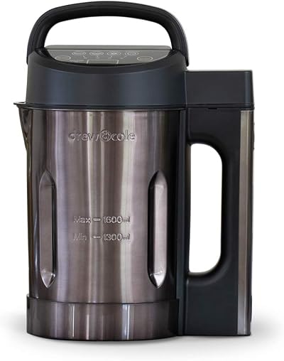 Drew&Cole Soup Chef 1.6L Stainless Steel Maker with Sauté & Auto Clean