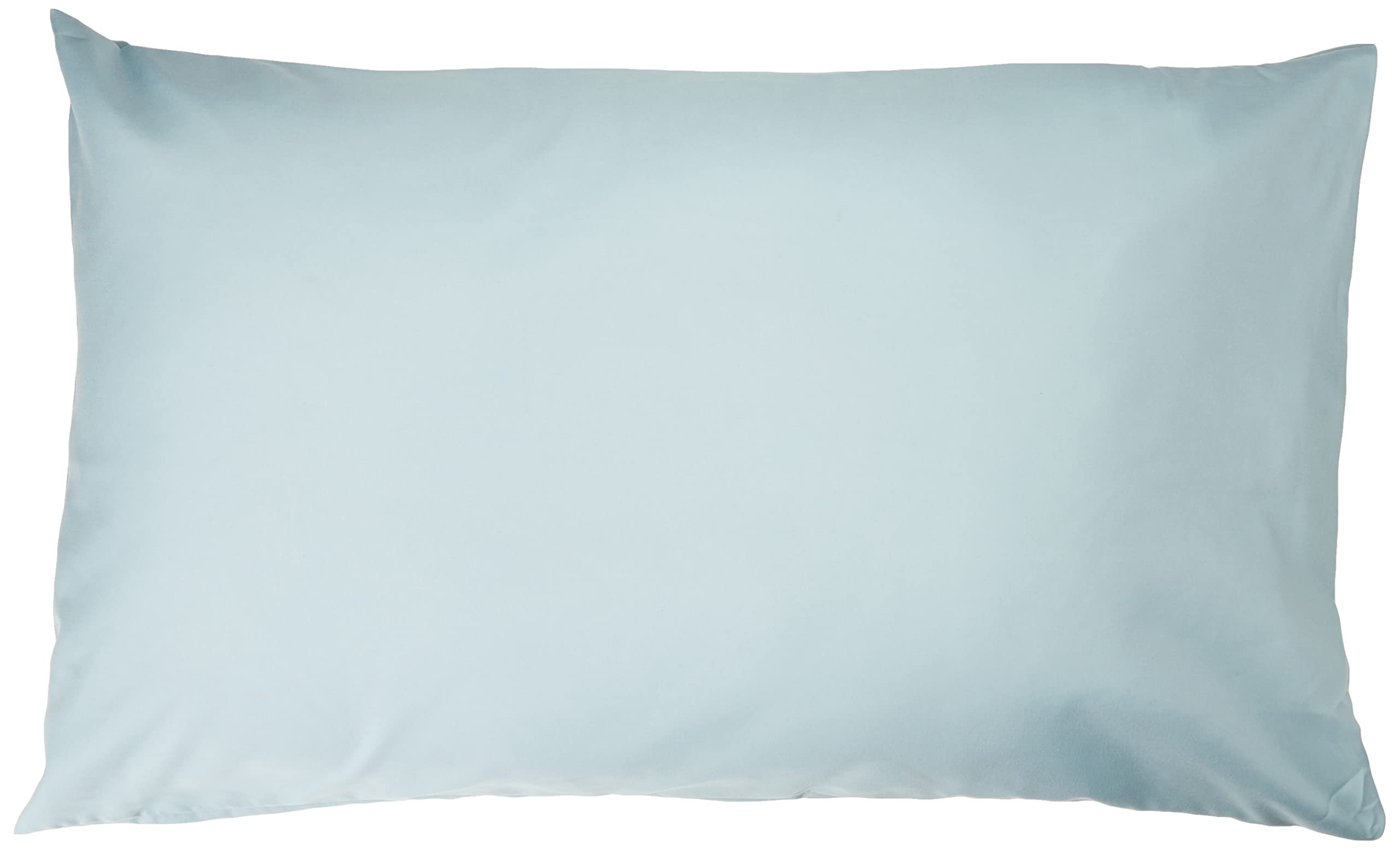 Amazon Basics Microfiber Pillowcases, Standard Size 50 x 80 cm (Pack of 2), Spa Blue, Pillows Not Included