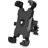 LoyaGour Motorcycle Phone Stand,Bike Cell Phone Stand,Bicycle Phone Mount,Mountain Electric Dirt Adult Bikes Accessories Fits All 3.5-6.8 inches Cellphones