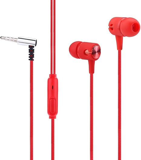 Amazon Co Jp Polley ワイヤーイヤホン 断線しにくいイヤホン からまない 音質 カナル For Iphone Ipad Xperia Galaxy Samsung Xiaomiイヤフォン リモコン マイク付 通話 通勤 通学最適 Red 家電 カメラ