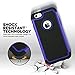 iPhone 6S Case,iPhone 6 Case, ULAK KNOX ARMOR iPhone 6S 4.7 Case Shock Absorbing Hybrid Rugged Slim Cover Shell w/ Plastic Outer & Rubber Silicone Inner Cover (Navy Blue)