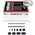 Hilitchi 635 Pcs 40 Pin 2.54mm Pitch Single Row Pin Headers,Dupont Connector Housing Female,Dupont Male/Female Pin Connector Kit