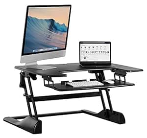 Amazon.com : Mount-It! Standing Desk Sit-Stand Desk