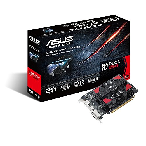 Asus amd radeon r7 250 2 gb 128-bit ddr5 graphics cards…