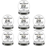 7 Pack - 22, 24, 26, 28, 30, 32, 34 Gauge AWG 25FT-50FT KA1 Kanthal Resistance Wire A1…