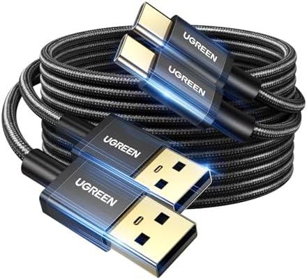 UGREEN USB C Cable, 2M 2Pack Fast Charging USB A to Type C Cable