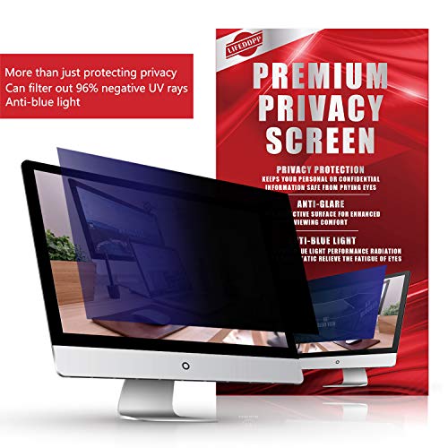 24 Inch Computer Privacy Screen Filter for 16:10 Aspect Ratio Widescreen Monitor, Anti-Glare, Blocks 96% UV, Anti-Scratch Protector (LP24.0W10)