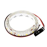 NISWDE LED Strip Light 60cm 36LED RGB 5050 LEDs Color Changing Kit Flexible Strip Light for PC Computer Case DC 12VPower Safety for Home Outdoor Lighting Decoration