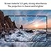 120 Inch Projector Screen 16:9 HD Foldable Portable Anti-Crease Indoor Outdoor Movie Screen Support Double Slides Projection for Home Theater Gaming Office