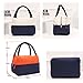 Lunch Bags Big, HOMREE Waterproof Canvas Lunch Bag Large capacity Reusable Fashion Lunch Tote Bag Lunch Bag Grocery Bags with Zipper (Big/White)