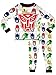 Transformers Boys Pajamas Size 4 Grey