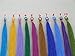 20 Colors 20pcs Silky Handmade Tiny(3.9'') Soft Tassels, Mini Tassels, Spring Colors, Colorful Tassels, Golden Ruffles