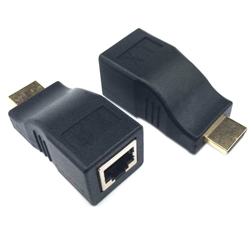 LeHang Full HD 1080P HDMI 2.0 Extender Converter Interface cat Cat5e Cat6 Cable 30 Meters for hdcp TV Projector DVD