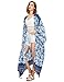 SweatyRocks Women's Tassel Trim Maxi Kimono Cardigan Long Beach Cover Up One Size