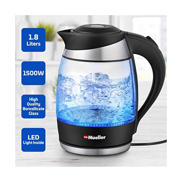 Mueller Ultra Kettle Model No. M99S 1500W Electric Kettle with