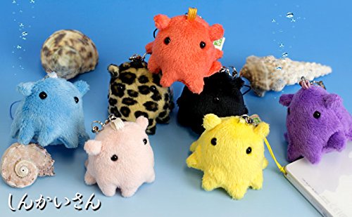 Deep Sea Fish Series Octopods Cell Phone Strap (Blue)