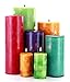 80 Candle Dye Chips 8 Colors for 80 pounds of Wax- Used for Soy, Paraffin, Beeswax,waxes – Super Easy to Use- Red, Brown, Blue, Orange, Ivory, Aqua, Green, White