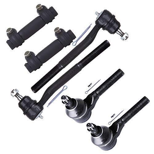 SCITOO Front Tie Rod Ends Kit for Chevy for GMC for Oldsmobile 6pcs ES2004S at Amazon