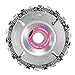 4 Inch Diameter 22 Tooth Cut Chain Carver for Side Grinder with 5/8-Inch Arbor