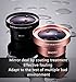 VICTONY Phone Lens Kit 0.45 x 110 Wide Angle 12.5 x Macro,2 in 1 Professional HD Camera Lens for iPhone 7/7 Plus/6s/6s Plus/6/5, Samsung and Most Smartphone