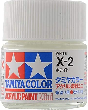 Amazon タミヤカラー アクリルミニ X 2 ホワイト 光沢 カラー塗料 通販