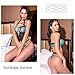 Avidlove Women Strappy Bondage Sexy Lingerie Lace Babydoll Halter Sleepwear Bra Chemises blue Small