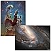 Solar System Poster Kit - Set of 16 Space Posters of The Planets, Hubble Telescope Photos, NASA Images, Astronomy, Outer Space & Astronaut Wall Art Decor 13 x 19 (Paper)
