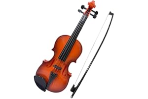 HXBER Simulated Violin Music Practice Violin for Beginners Violin Kit Musical Instrument Exquisite Workmanship Performance Pr