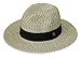 Wallaroo Hat Company Women’s Josie Fedora – UPF 50+ Sun Protection, Wide Brim, Packable Design and Adjustable Sizing for Medium Crown Sizes – Sun-Smart Hat for Travel and Everyday (Mixed Black)