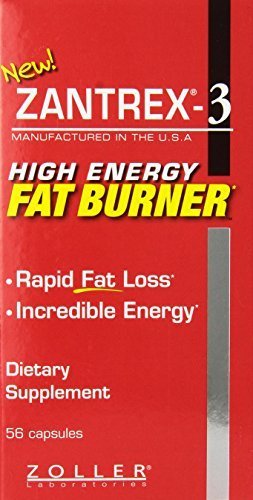 Zantrex-3 High Energy Extreme Fat Burner Capsules, 56 Count by Zoller