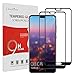 Lanhiem 2-Pack Tempered Glass Screen Protector - Compatible with Huawei P20 Pro, Shatterproof Screen Film [Case-Friendly], HD Full Coverage, Bubble-Free, Anti-Scratch, Edge to Edge Protection