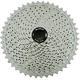 SunRace CSMS8 Wide Ratio Cassette 11-46T, 11 Speed, Silver, XTE1382-N