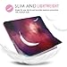 MoKo Case for iPad Air - Slim Lightweight Smart-shell Stand Cover with Translucent Frosted Back Protector for iPad Air 9.7 Inch Tablet, Fantasy Diamond (with Auto Wake/Sleep, Not fit iPad Air 2)