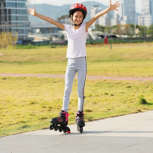 Hiboy Adjustable Inline Skates with All Light up Wheels, Outdoor