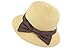 Womens Summer Roll Up Wide Brim Braided Straw Outdoor Hat,Nature