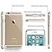 BTGGG iPhone 6 Plus / 6S Plus Screen Protector with TPU Case, 0.2mm Full Screen Anti-Scratch Tempered Glass White + 0.8mm Soft TPU Transparent Case for iPhone 6 Plus / 6S Plus 5.5 inch