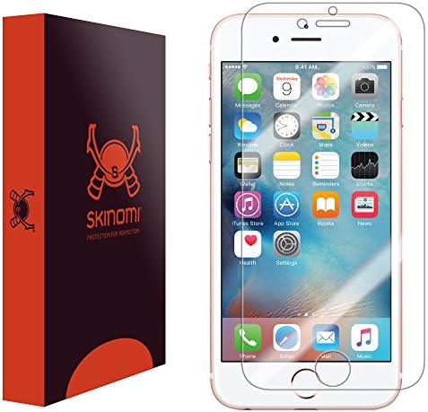iPhone 6S Screen Protector (Apple iPhone 6 4.7"), Skinomi TechSkin Full Coverage Screen Protector for iPhone 6S Clear HD Anti-Bubble Film