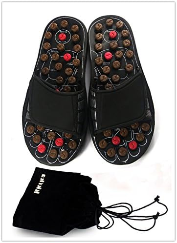 Kkika Rotating Accupressure Foot Slippers For Man (6-7.5)/Women (6.5-8.5)
