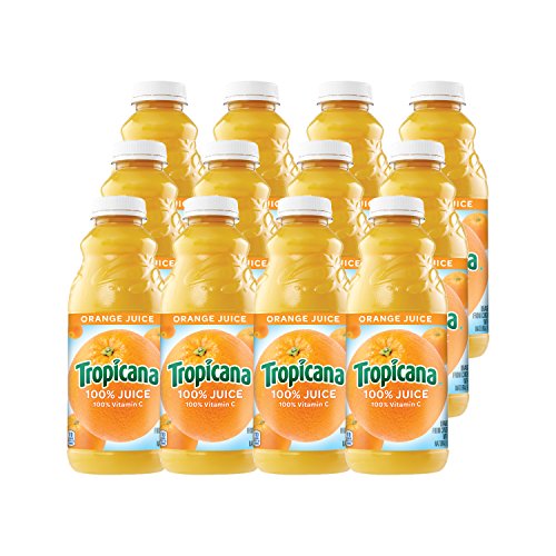 Tropicana Orange Juice, 32 oz Bottles, 12 Count Pricepulse