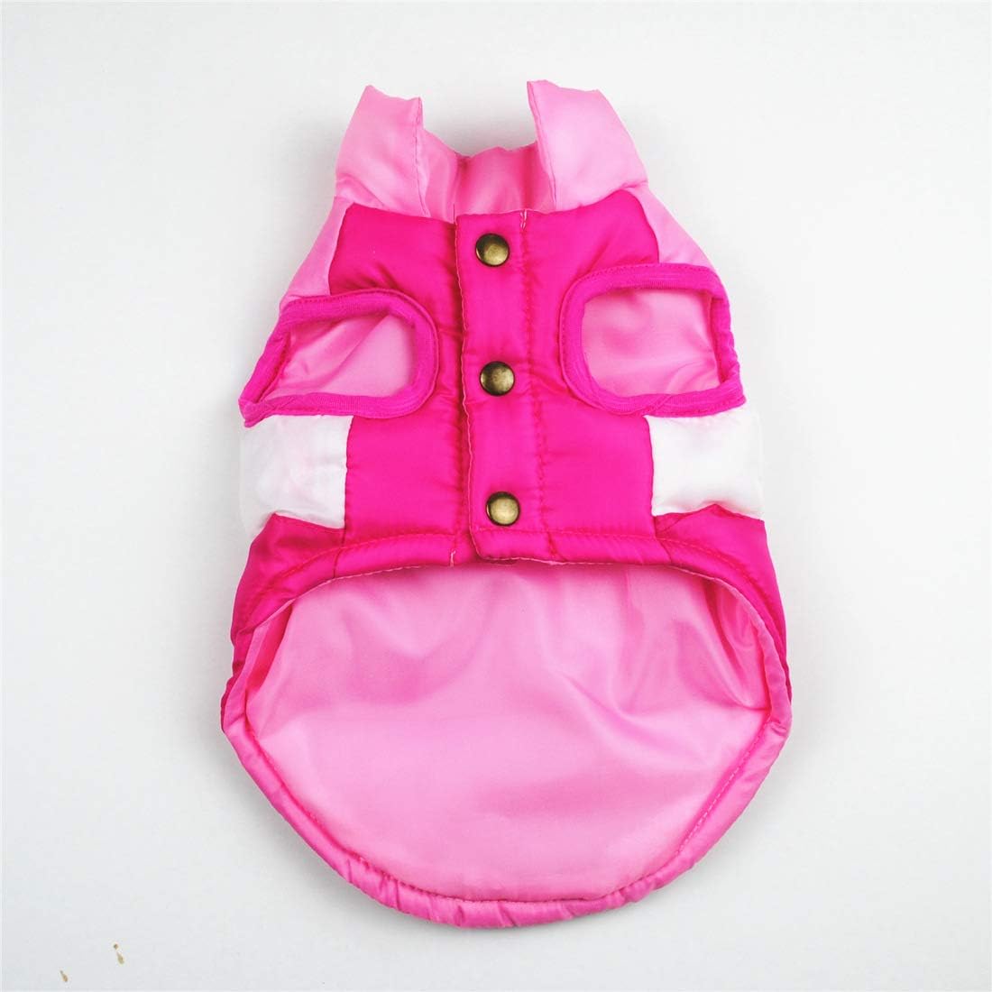 N / A Pet Winter Clothes,Dog Winter Warm Coat Jackets Dog Clothing Costume for Small Dogs Medium Dogs (L, Pink) - Image 3