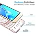 Galaxy J1 2016/Luna/Amp 2/Express 3 Clear Case with HD Screen Protector,AnoKe [Scratch Resistant] Catcher Mandala Flower Cute Grils Ultra Slim Acrylic TPU Hybrid For J1 J120M TM CH Rose Gold
