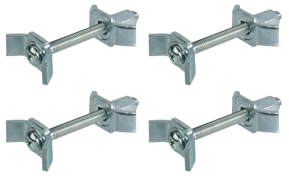 Hafele Galvanised Steel Kitchen Worktop Clamp - 4 x 150mm