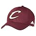NBA Cleveland Cavaliers Men's Basics Structured Adjustable Hat, One Size, Maroon