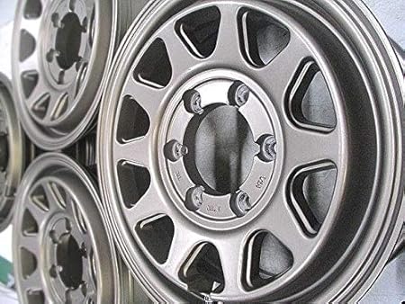 Amazon 中古ホイール 15インチ 5zigen Koma2 中古ホイール 15インチ ハイエース専用 ホイール 車 バイク