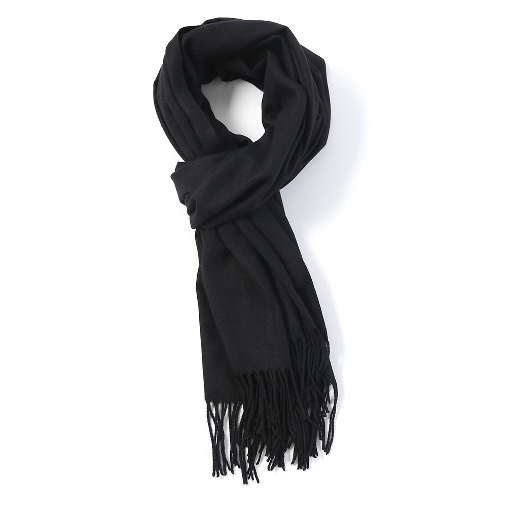 Womens Scarfs Cashmere Feel Large Solid Winter Warm Scarves Lightweight Shawl Pashmina Wrap Womens Scarfs Cashmere Feel Large Solid Winter Warm Scarves Lightweight Shawl Pashmina Wrap