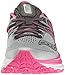 Saucony Women's Hurricane ISO 3 Running Shoe, Grey/Pink/White, 8.5 B(M) US