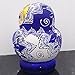 K&L King&Light 10pcs Beautiful Blue_White Russian Nesting Dolls Matryoshka Wooden Toys