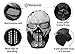 Stargoods Skeleton AirSoft Tactical Mask - Metal Mesh Paintball, BB Gun & CS Games - Ghost